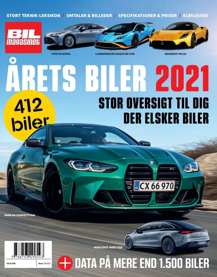 årets Biler 2021   Bil Magasinet   Bog