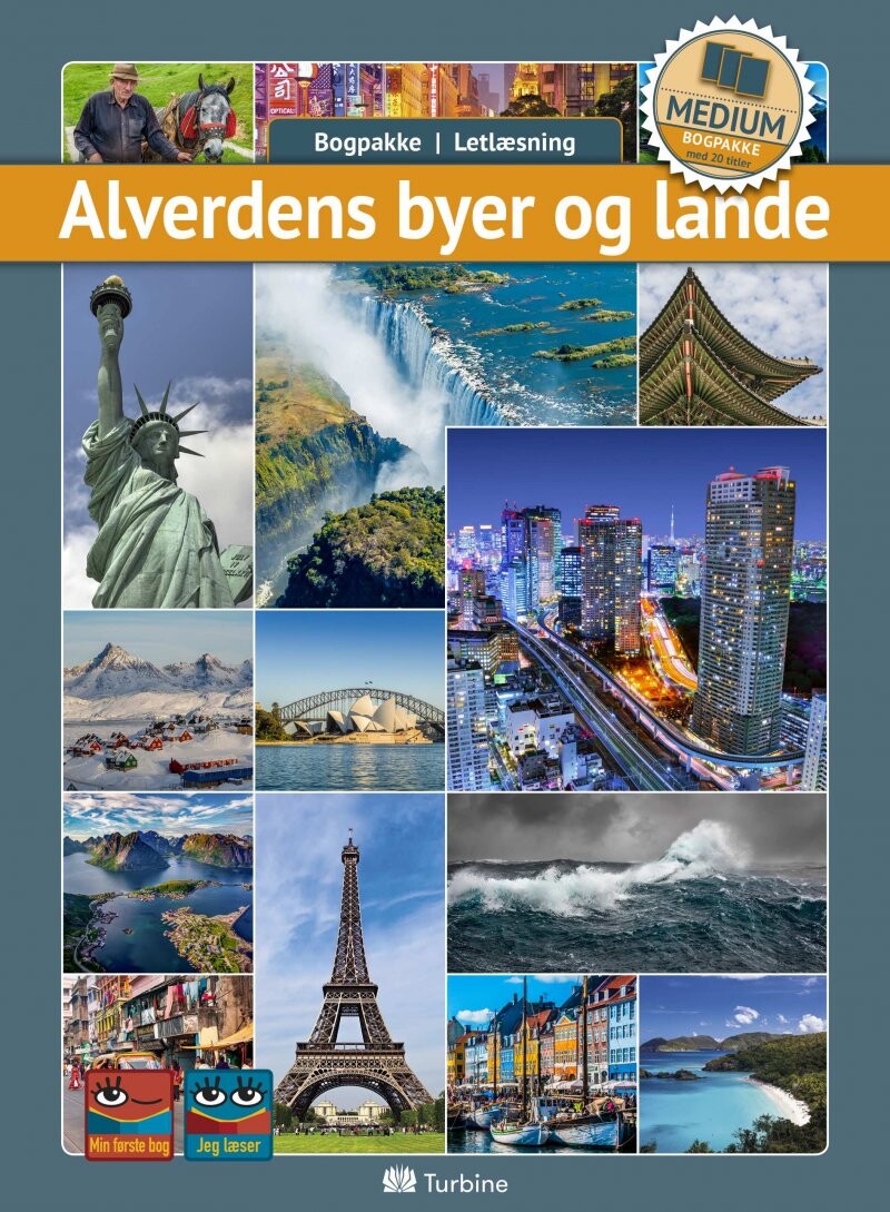Alverdens Byer Og Lande   Medium 20 Bøger   Bog