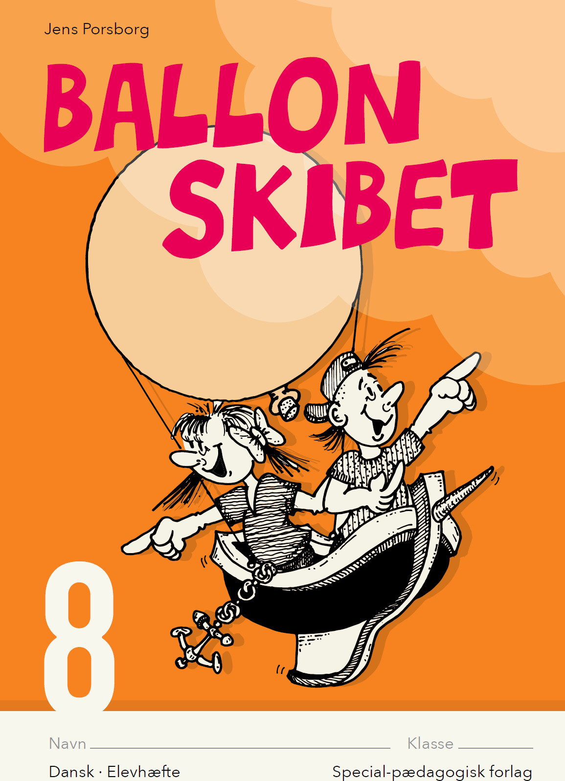 Ballonskibet 8   5 Stk    Jens Porsborg Larsen   Bog