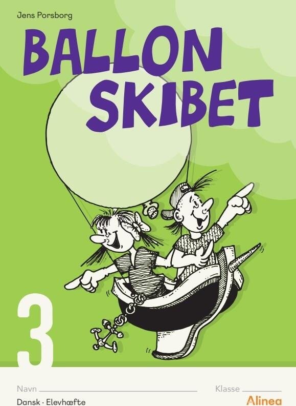 Ballonskibet 3   5 Stk    Jens Porsborg Larsen   Bog