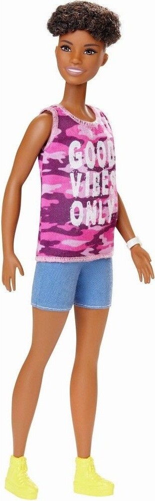 Barbie Fashionistas Dukke   Good Vibes Only