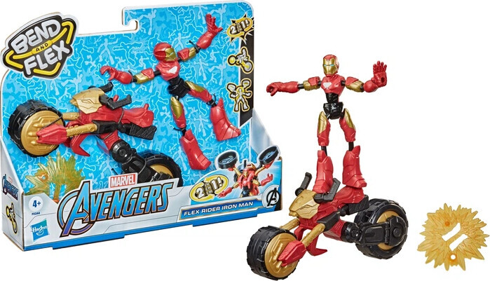 Bend And Flex   Marvel Avengers Figur   Flex Rider Iron Man