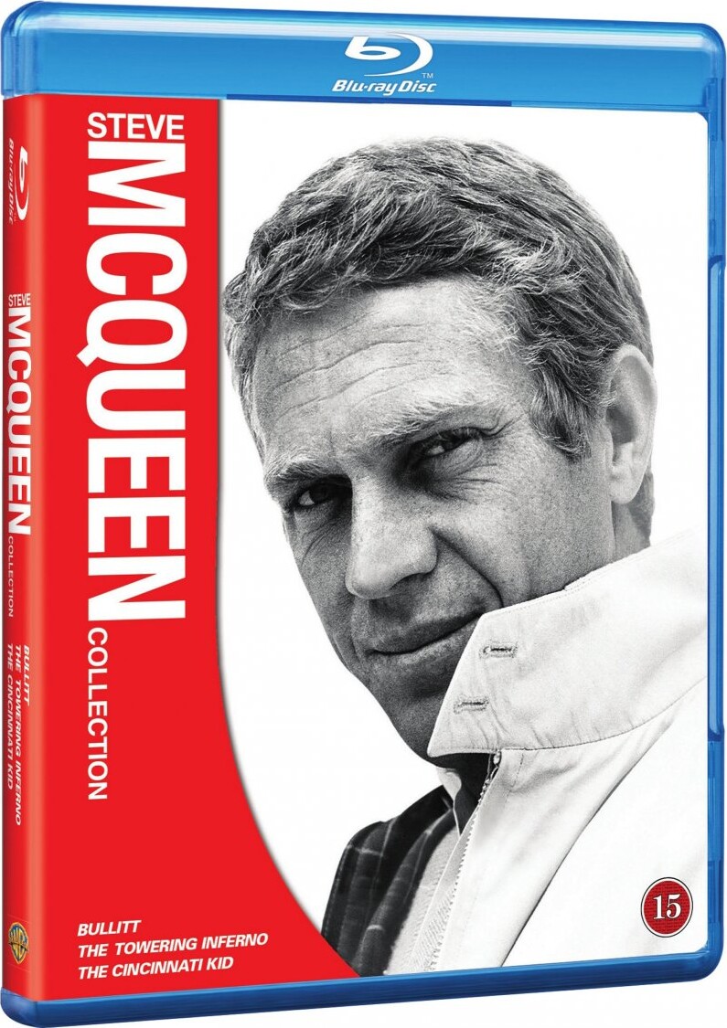 Bullitt Det Tårnhøje Helvede Cincinnati Kid Blu Ray