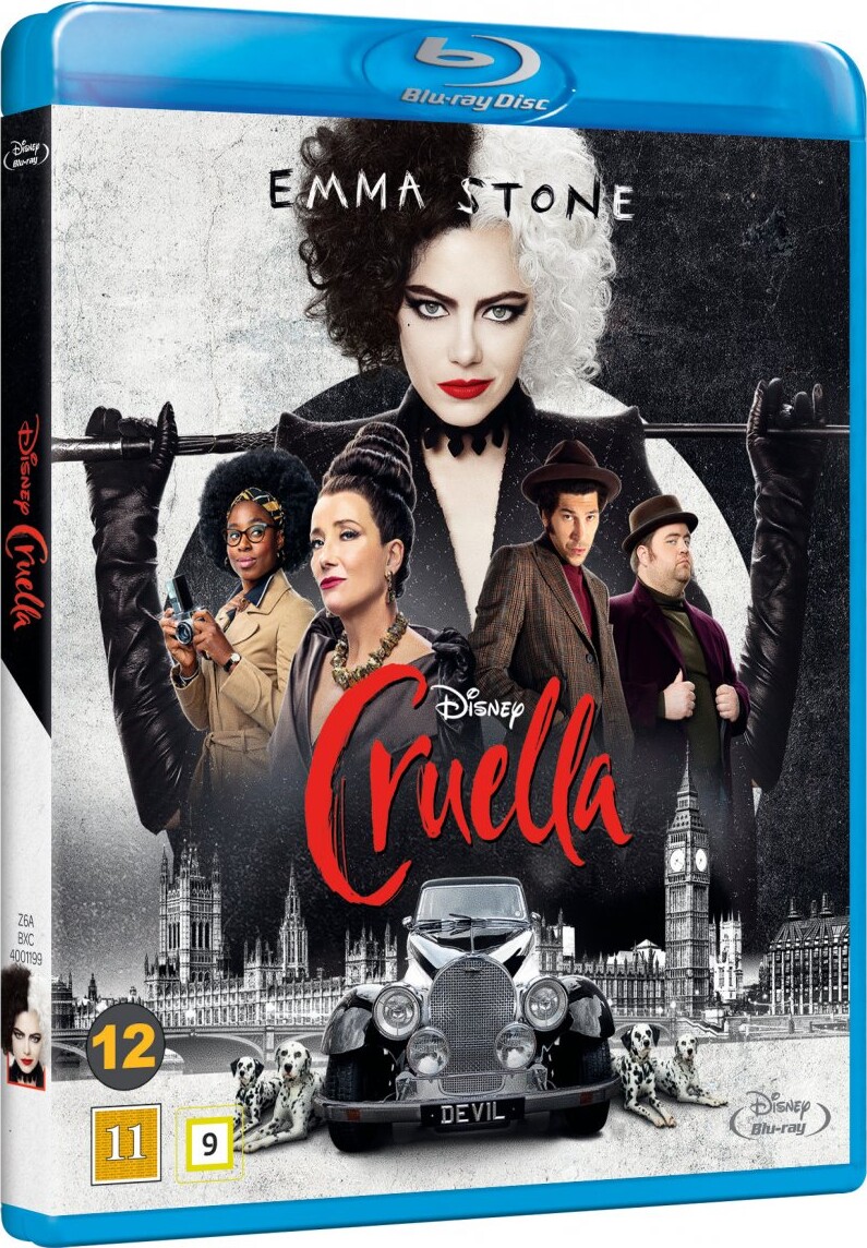 Cruella 2021 Blu Ray