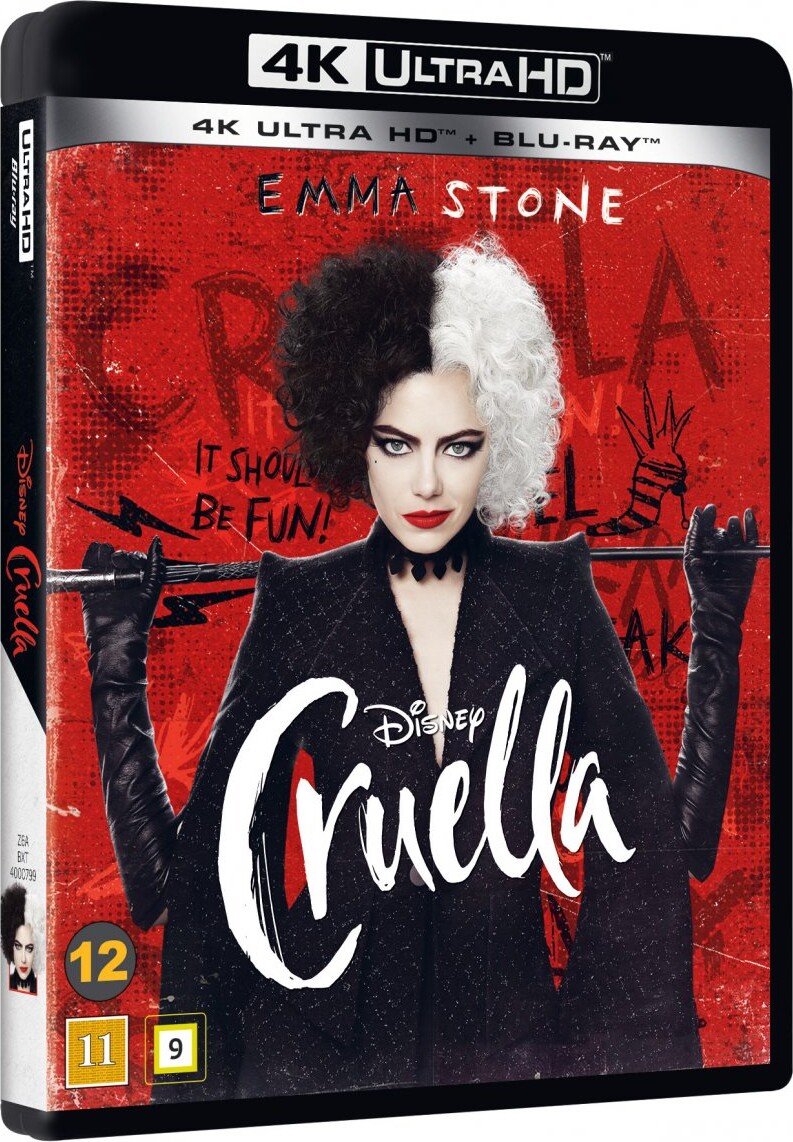 Cruella 2021 4k Blu Ray