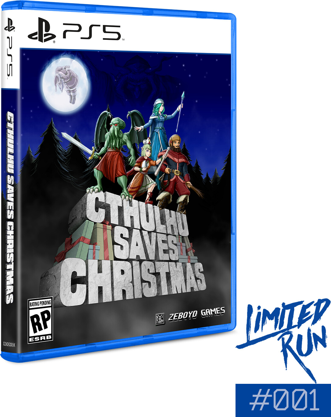 Cthulhu Saves Christmas Limited Run 001 Import Ps5