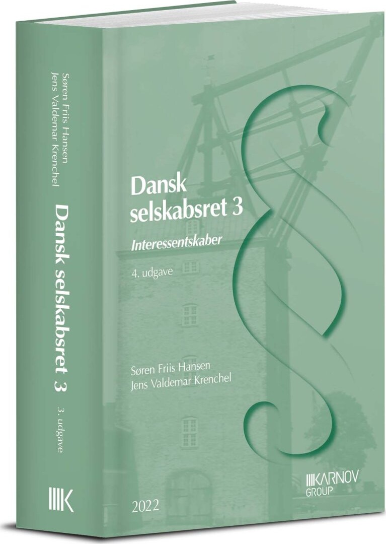 Dansk Selskabsret 3   Jens Valdemar Krenchel   Bog