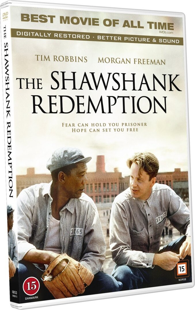 En Verden Udenfor Shawshank Redemption Dvd Film