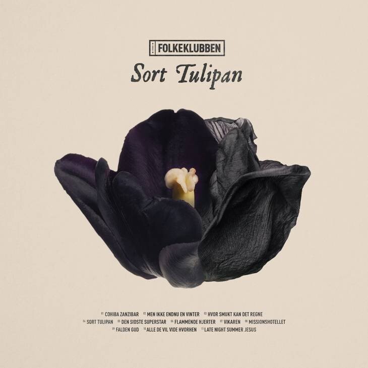 Folkeklubben Sort Tulipan Vinyl Lp