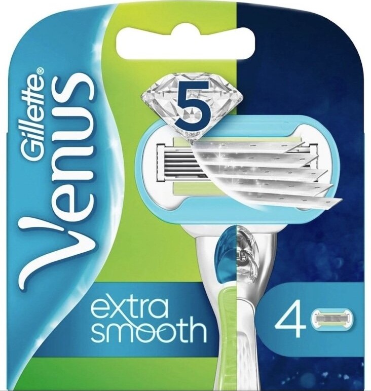 Gillette Venus Embrace Extra Smooth Barberblade   4 Stk