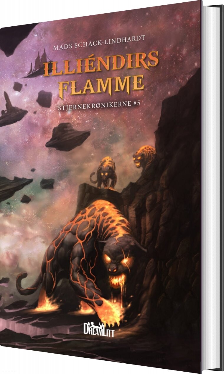 Illi? Ndirs Flamme   Stjernekrønikerne 5   Mads Schack Lindhardt   Bog