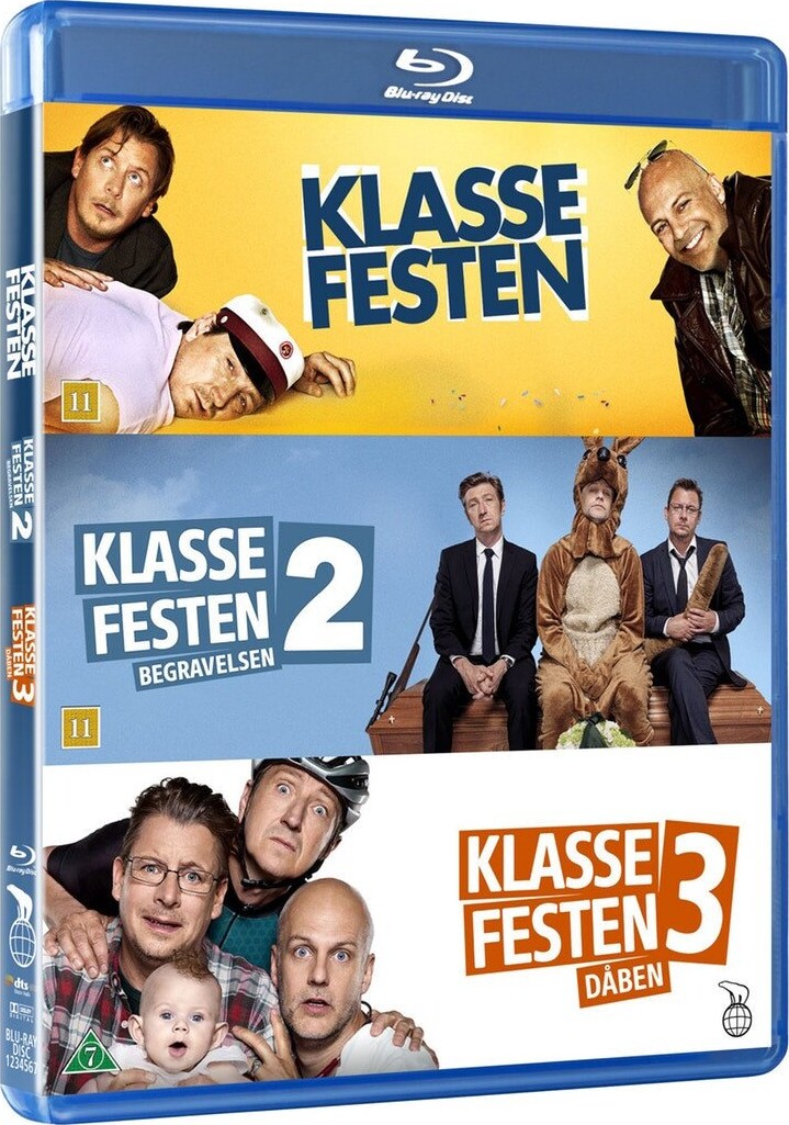 Klassefesten 1   2   3   Blu Ray