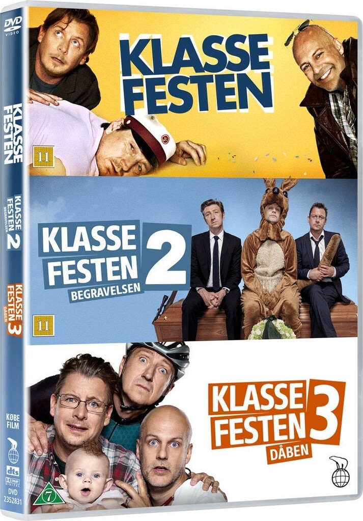 Klassefesten 1 2 3 Dvd Film