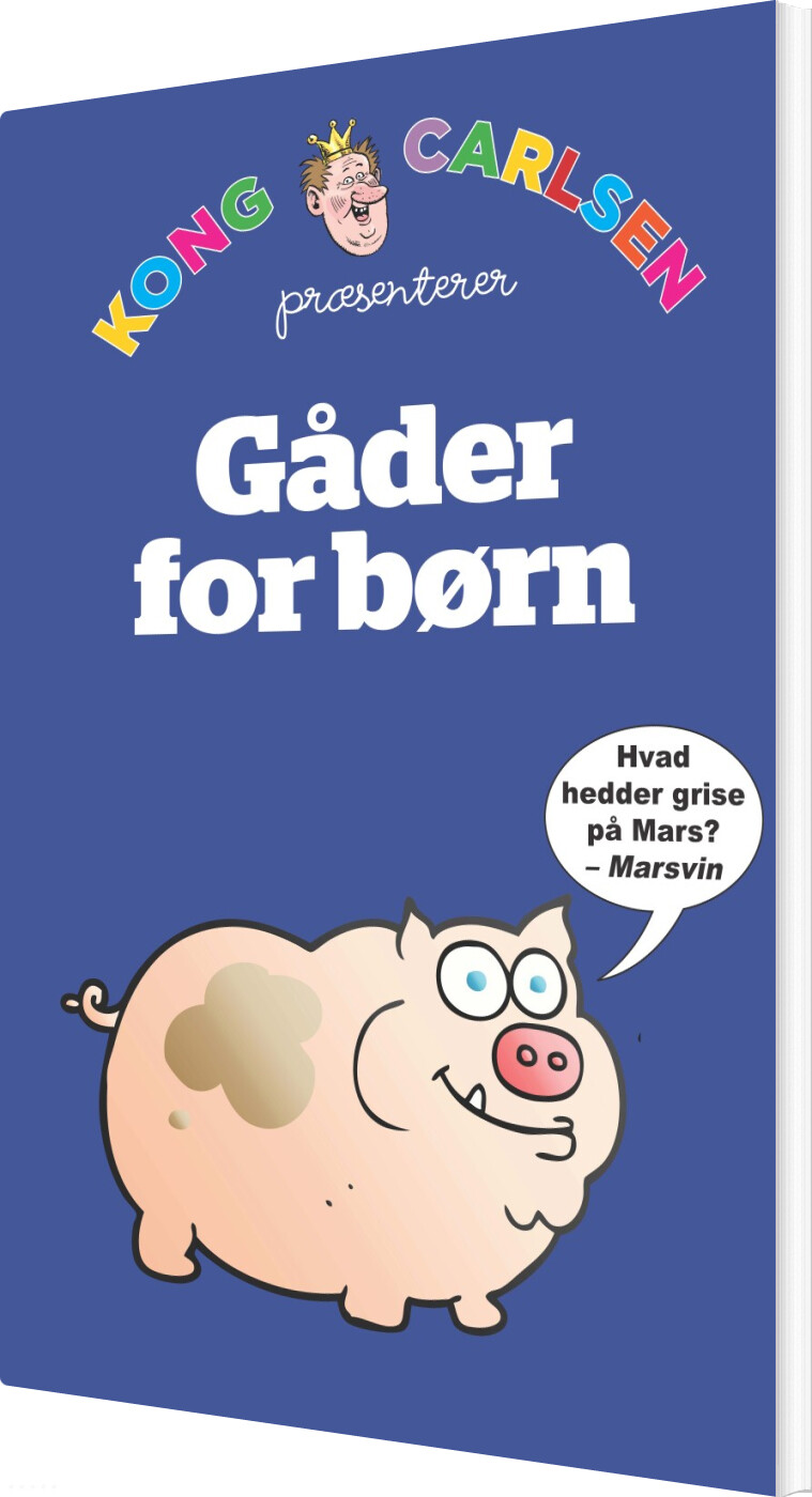 Kong Carlsen   Gåder For Børn   5 Stk   Kong Carlsen   Bog