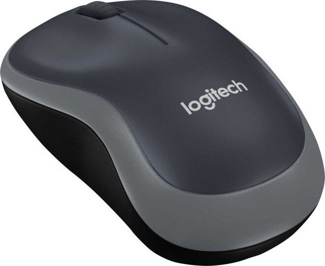 Logitech M185   Trådløs Mus Med 1000 Dpi   Sort