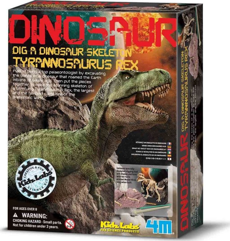 4m Kidzlabs   Dig A Tyrannosaurus Rex