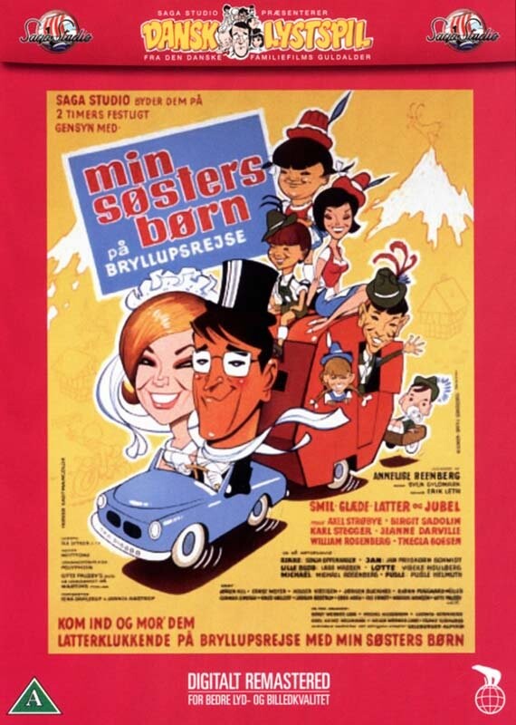 Min Søsters Børn På Bryllupsrejse Dvd Film