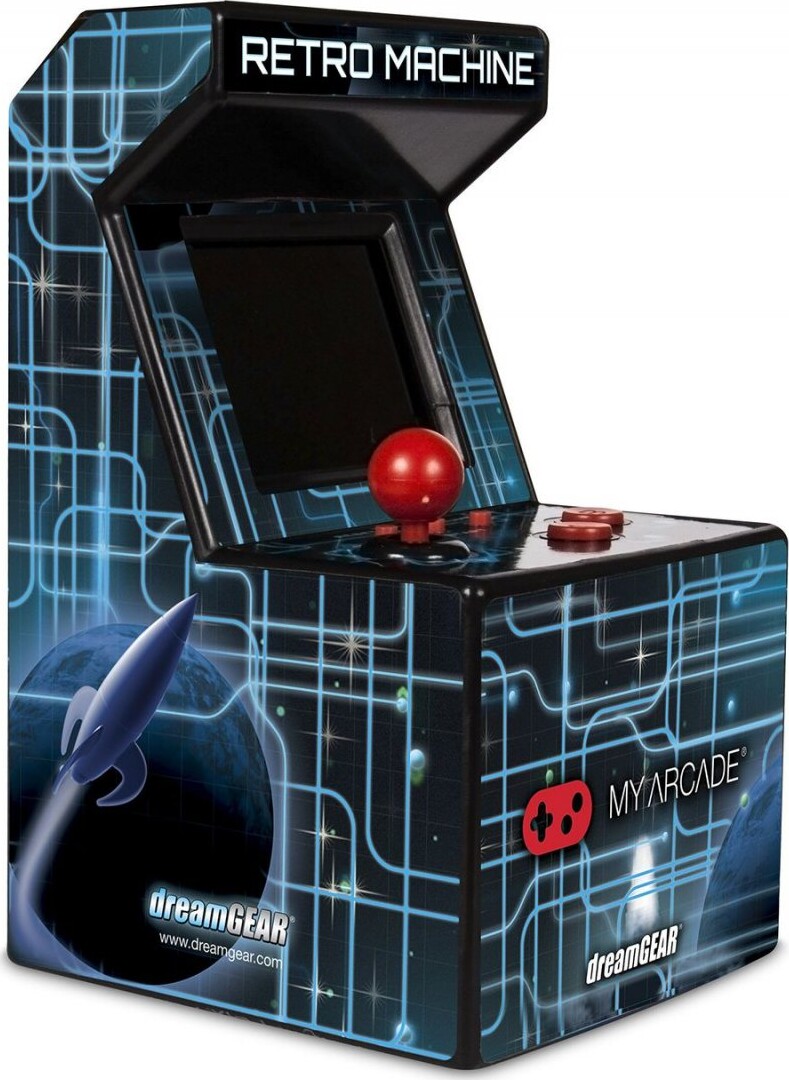 My Arcade Portabel Retro Mini Spillemaskine Med 200 16 Bit Spil