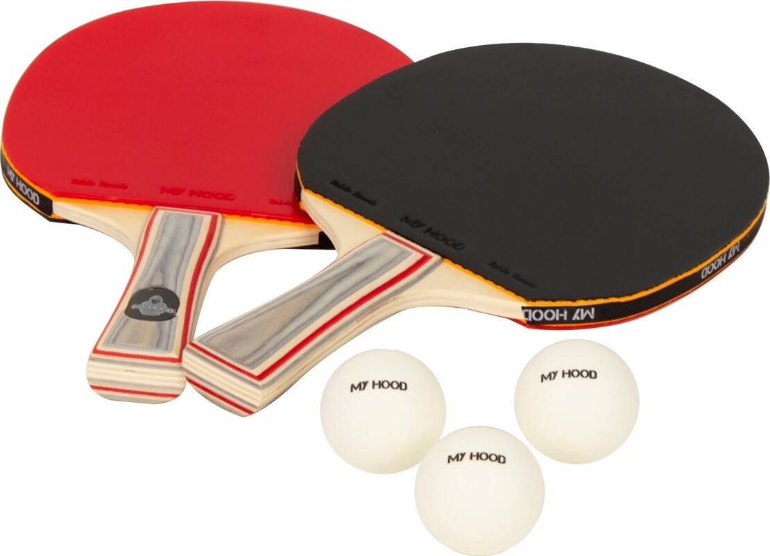 My Hood   2 Bordtennis Bat Og 3 Bolde