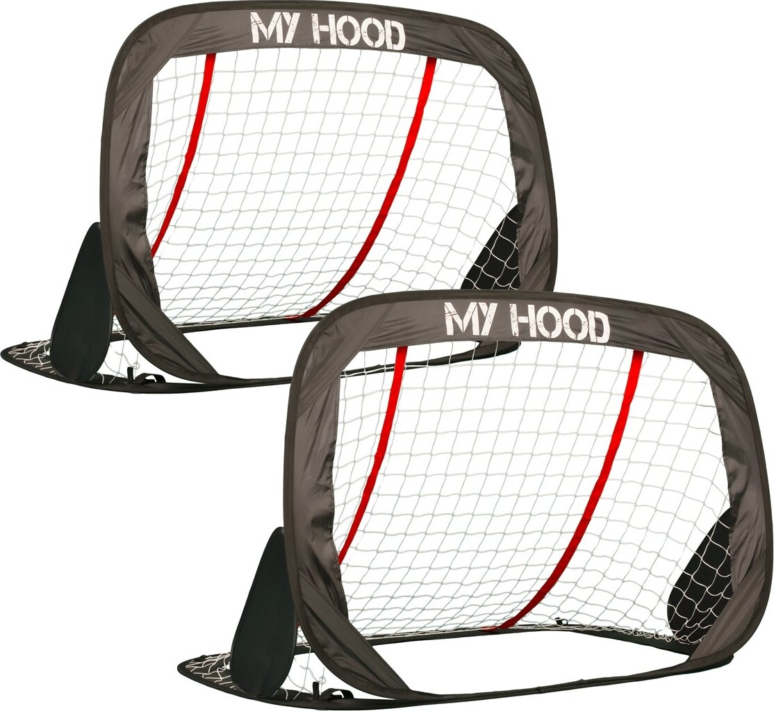 My Hood   Pop Up Mål   Foldbare Fodboldmål Til Haven   Sæt