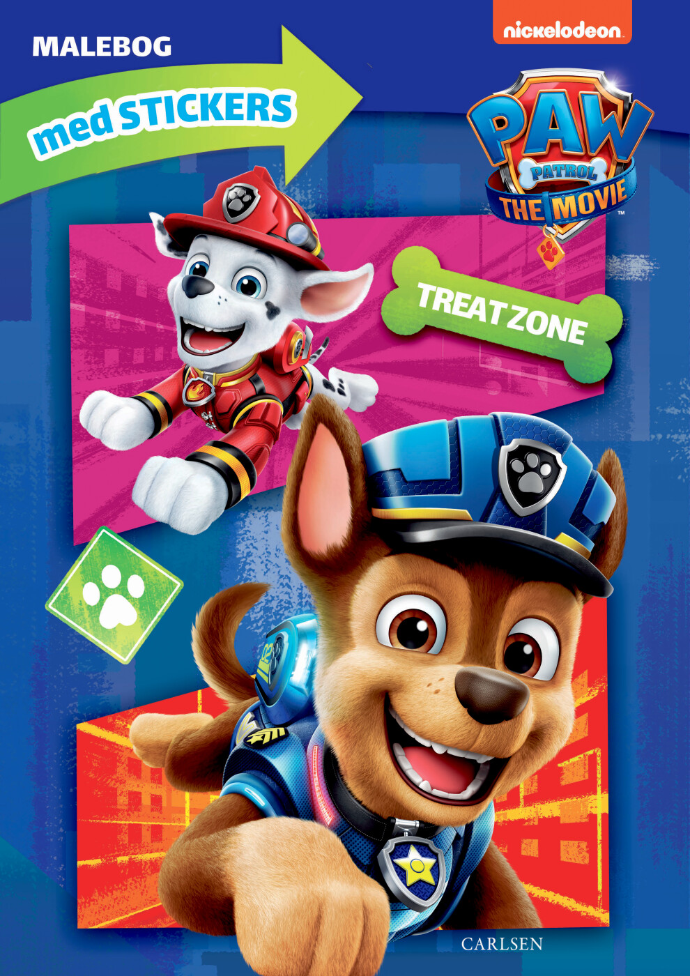 Paw Patrol Malebog   6 Stk   Viacomcbs   Bog