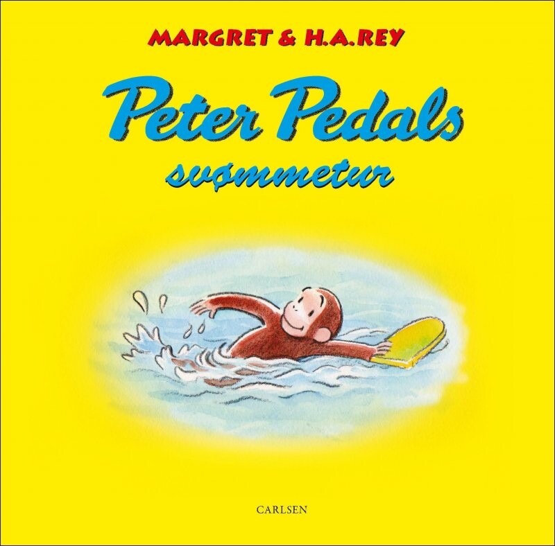 Peter Pedals Svømmetur   Margret Rey   Bog