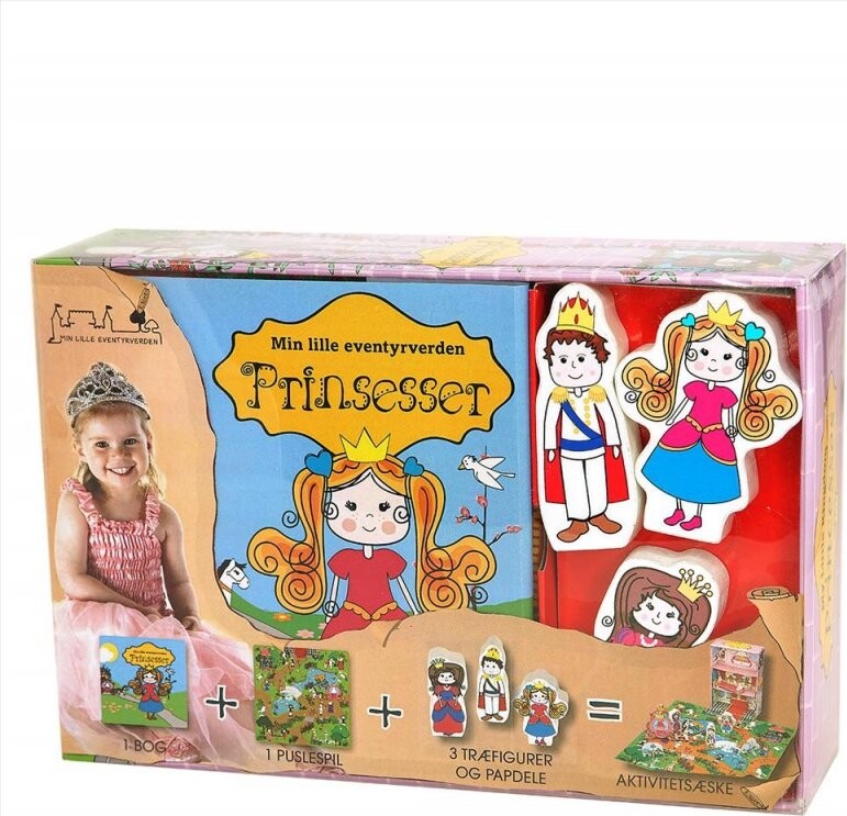 Prinsesser   Min Lille Eventyrverden   Aktivitetsæske   Bog