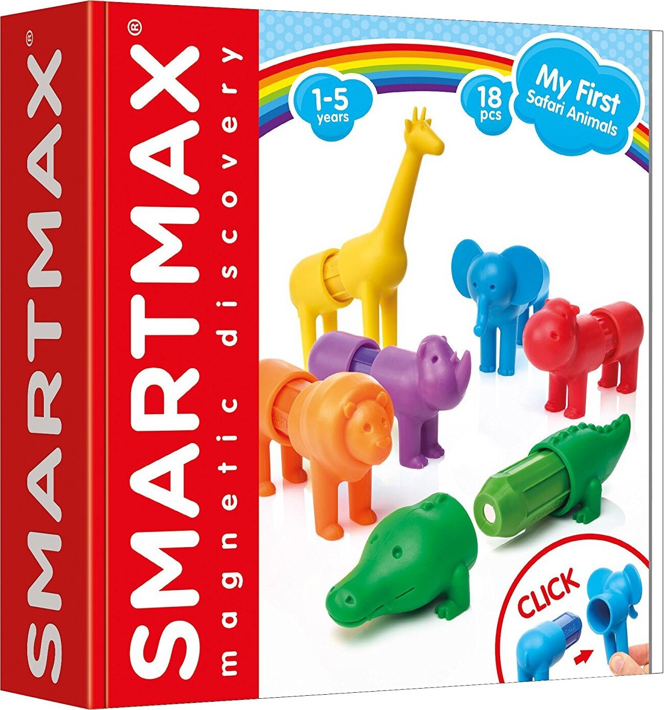 Smartmax Magnetlegetøj   Mine Første Safaridyr