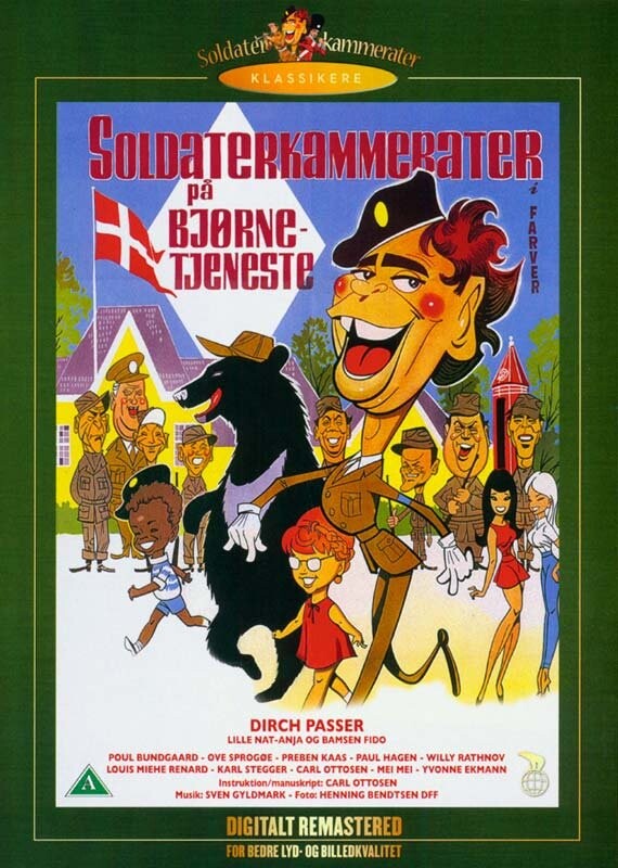 Soldaterkammerater 6 På Bjørnetjeneste Dvd Film