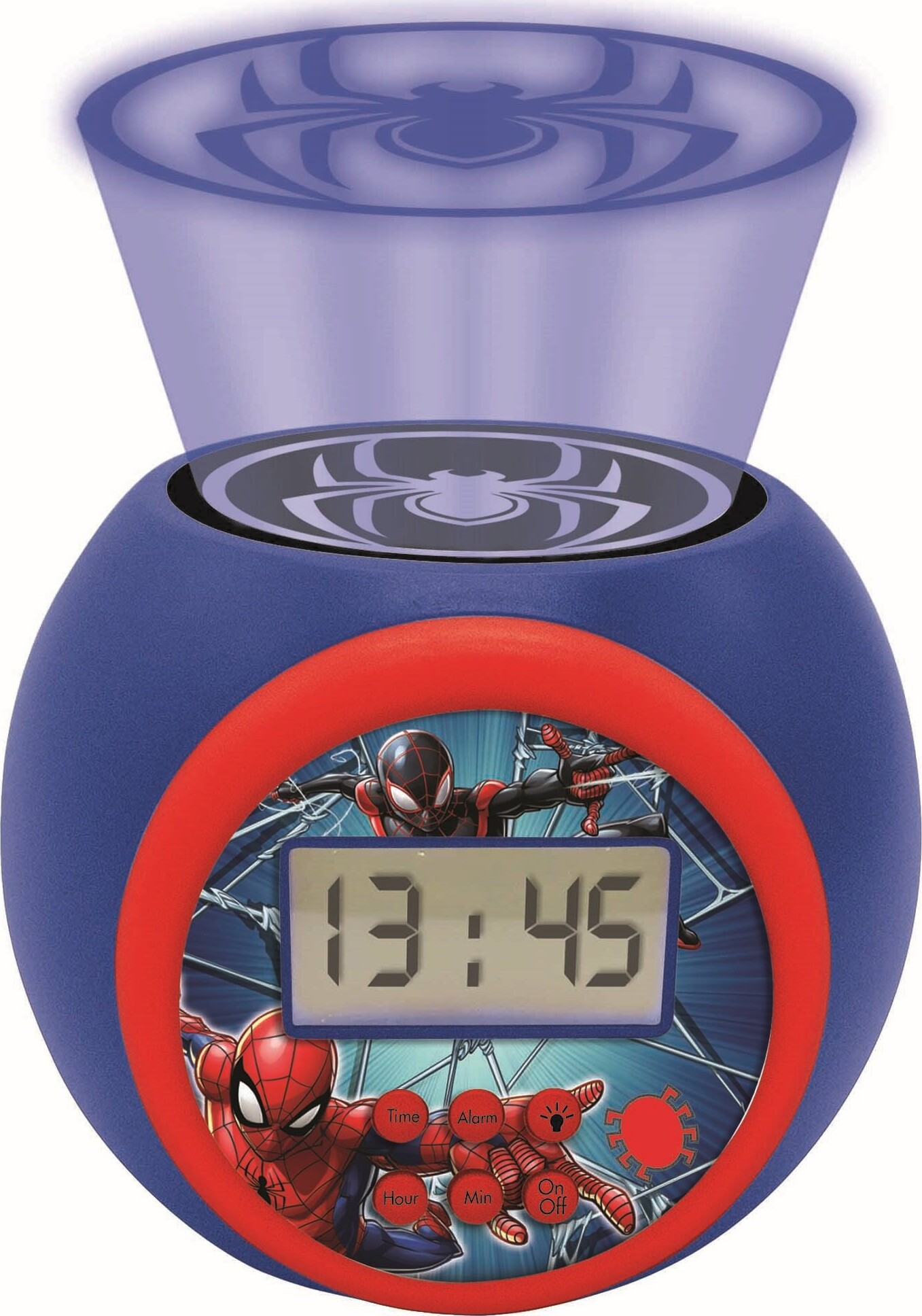 Spiderman Vækkeur Med Projektor   Lexibook