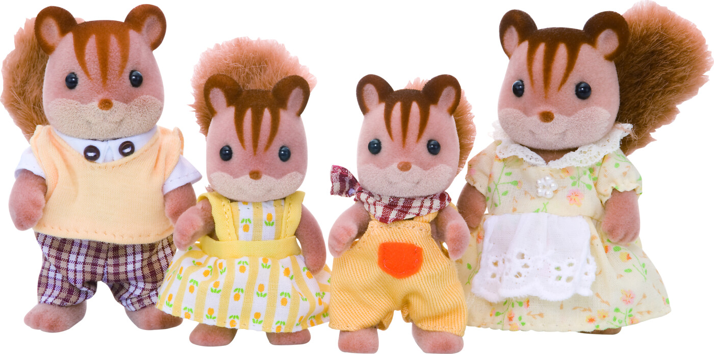 Sylvanian Families Figurer   Egern Familie   4172
