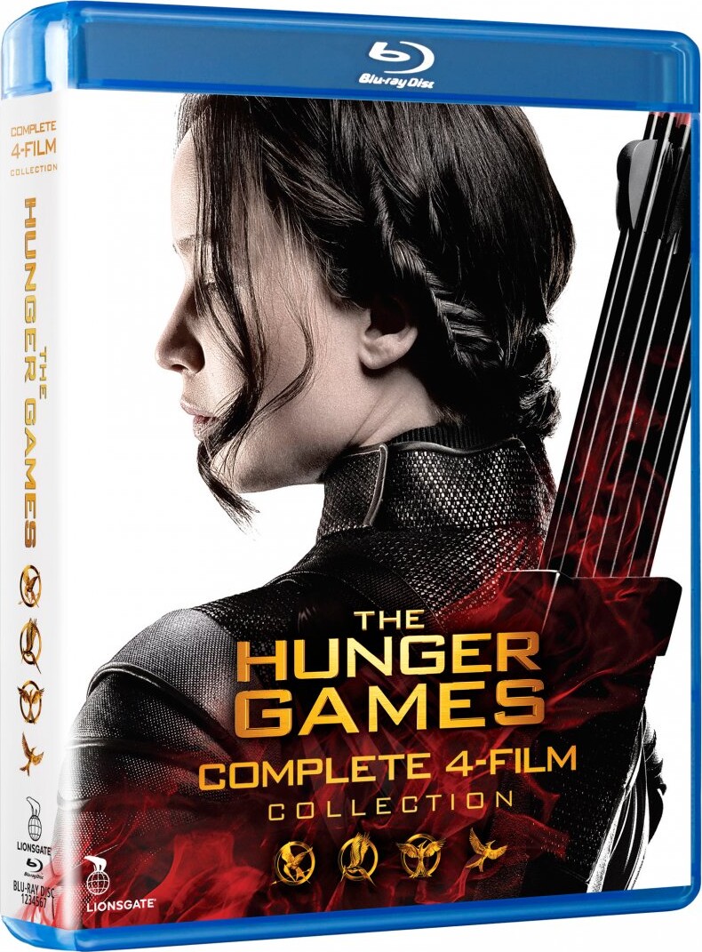 The Hunger Games 1 4 Box Set Blu Ray