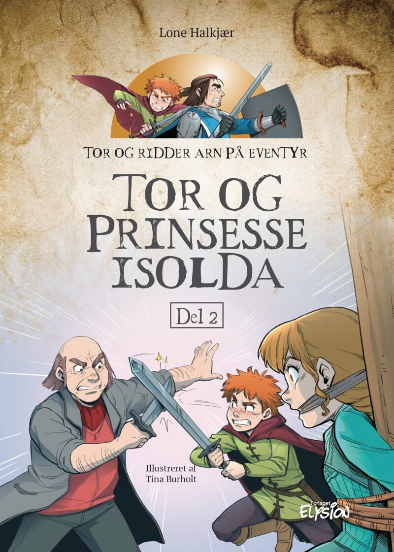 Tor Og Prinsesse Isolda Lone Halkjær Bog