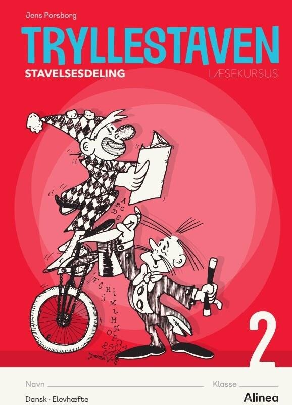 Tryllestaven Læsekursus 2   5 Stk   Jens Porsborg Larsen   Bog