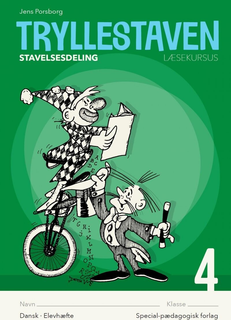 Tryllestaven Læsekursus 4   5 Stk   Jens Porsborg Larsen   Bog