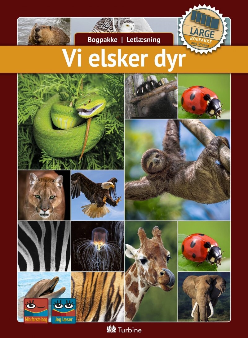 Vi Elsker Dyr   Large 30 Bøger   Bog