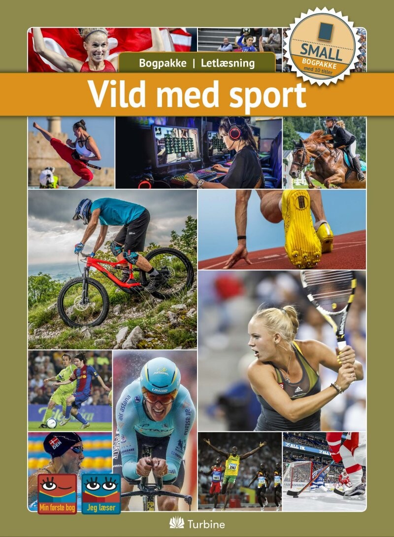 Vild Med Sport   Small 10 Bøger   Bog