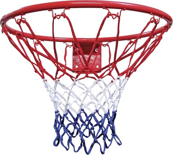 Vini Basketball Net   Rød Blå Hvid