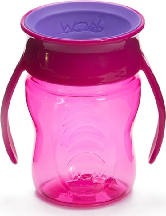 Wow   Spildfri Baby Kop   Pink