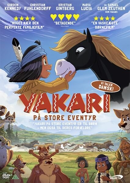 Yakari På Store Eventyr Dvd Film