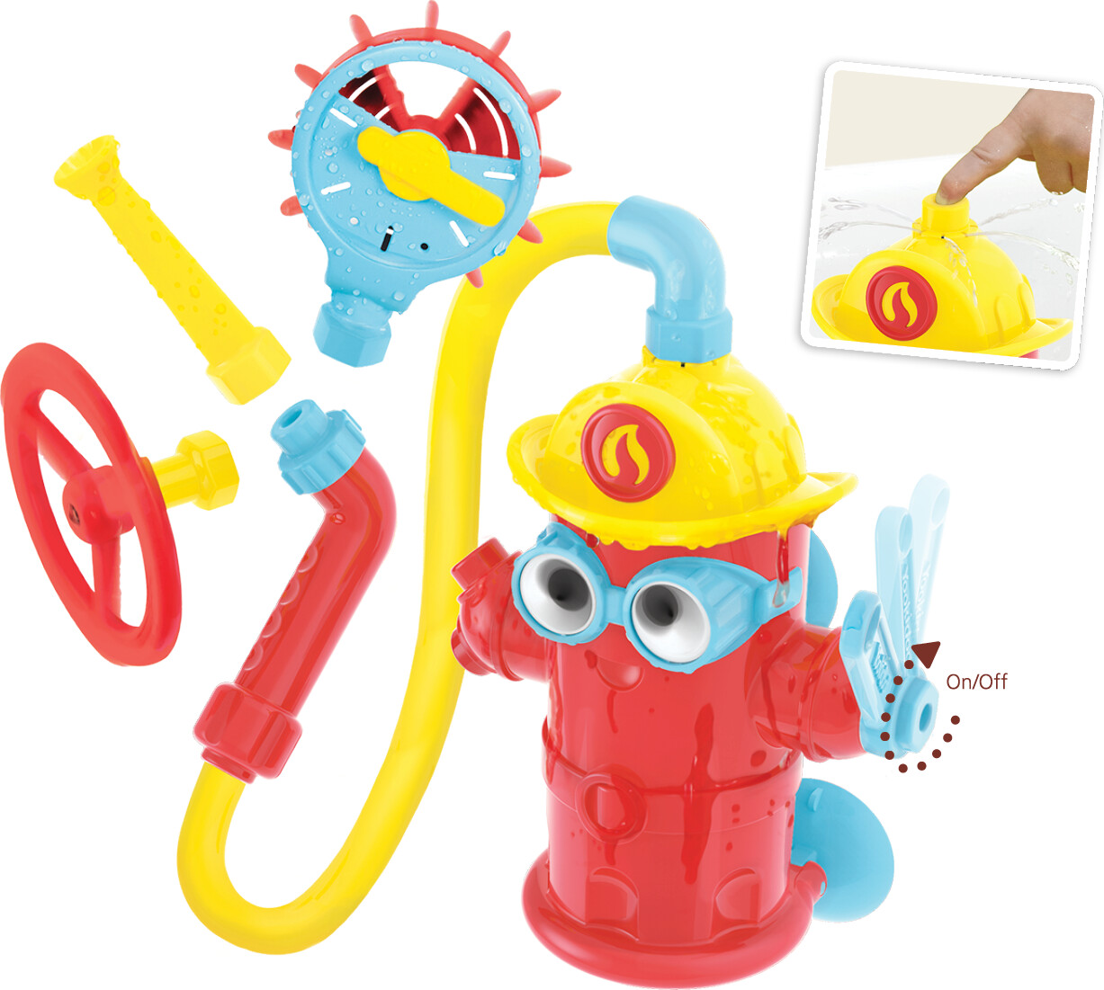 Yookidoo Ready Freddy Spray N Sprinkle