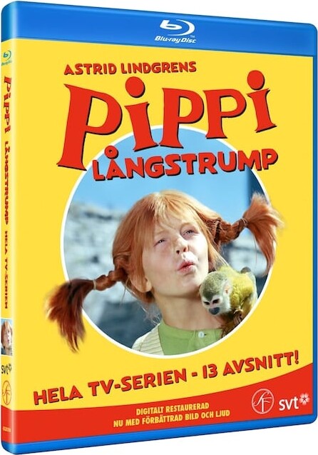 Astrid Lindgren: Pippi Långstrump Box Blu Ray