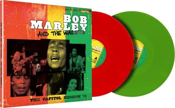 Bob Marley The Wailers The Capitol Session 73 Rød Og Grøn Vinyl Lp