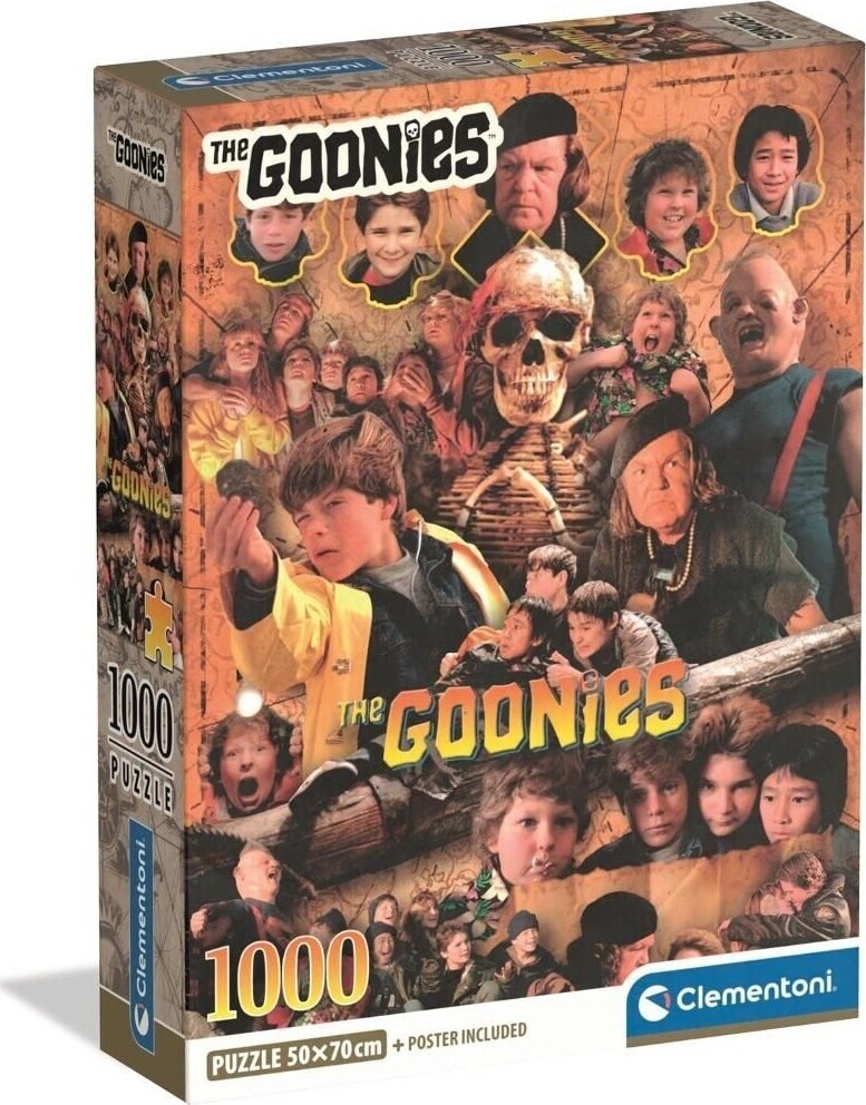 Clementoni   The Goonies Puzzle   1000 Brikker   Puslespil