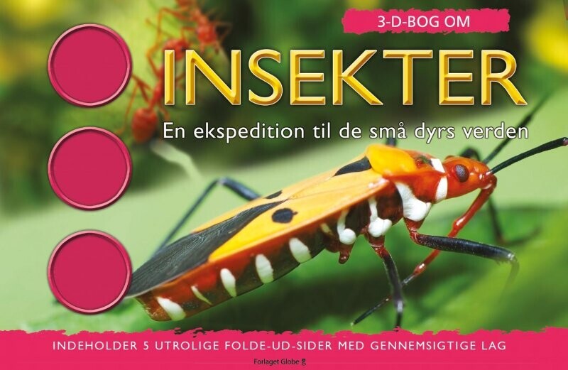 3d Bog Om Insekter   Jen Green   Bog
