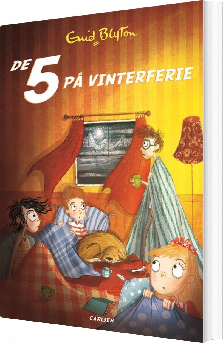 De 5   Nr17   De 5 På Vinterferie   Enid Blyton   Bog