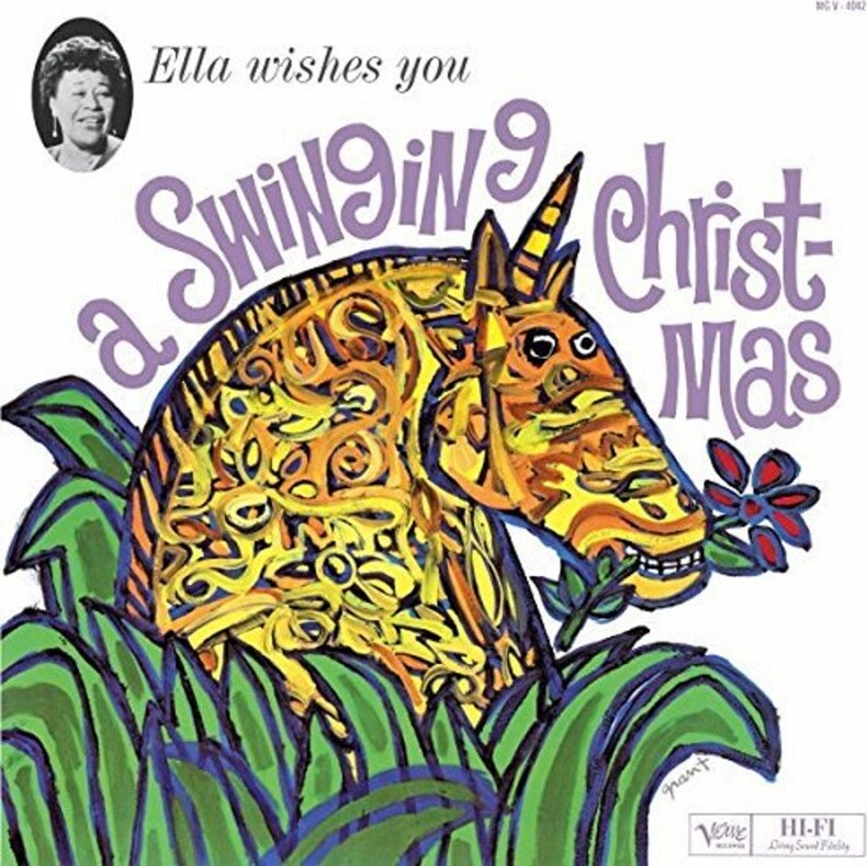 Ella Fitzgerald Ella Wishes You A Swinging Christmas Acoustic Sounds Vinyl Lp