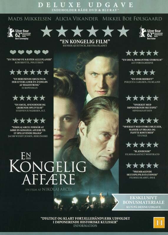 En Kongelig Affære Deluxe Udgave Med Dvd Blu Ray Dvd Film