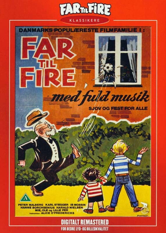 Far Til Fire Med Fuld Musik Nyrestaureret Dvd Film