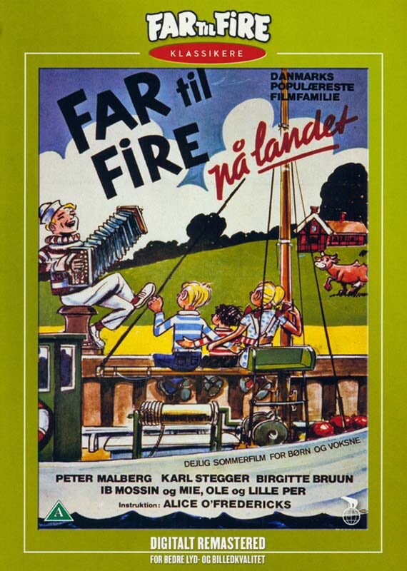 Far Til Fire På Landet Nyrestaureret Dvd Film